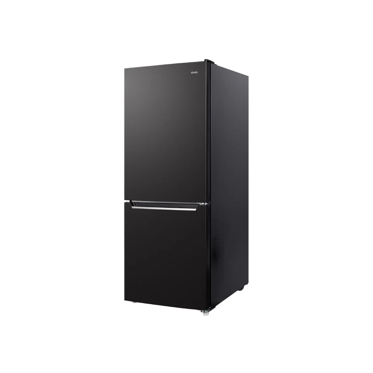 Chiq Black steel 283L bottom mount fridge