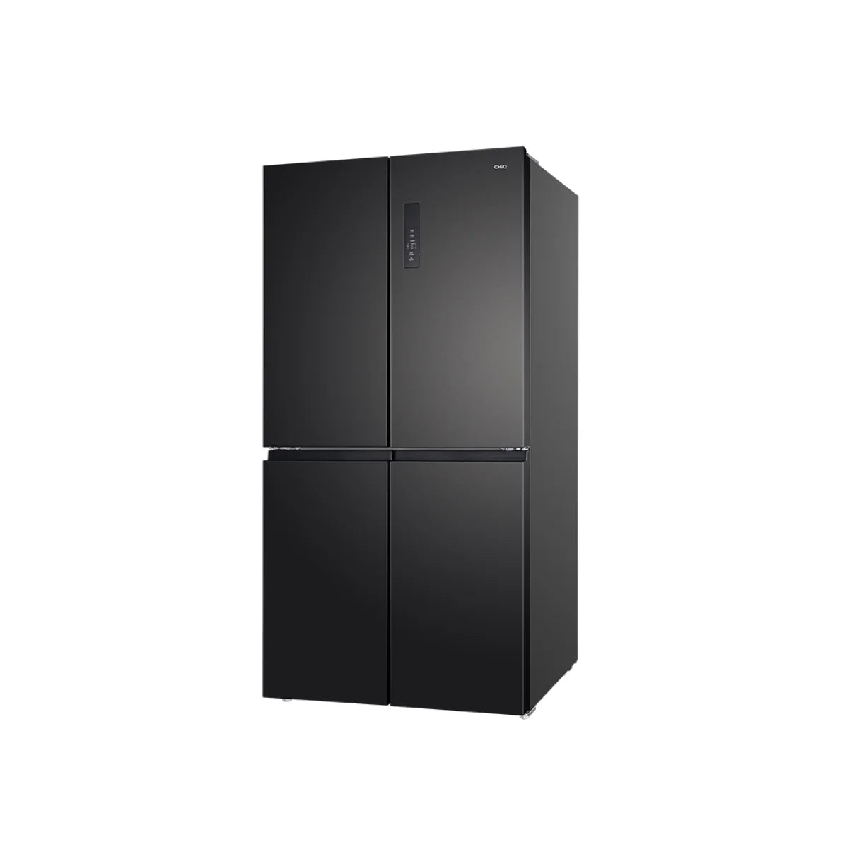 Chiq Black Steel 601L Cross door fridge
