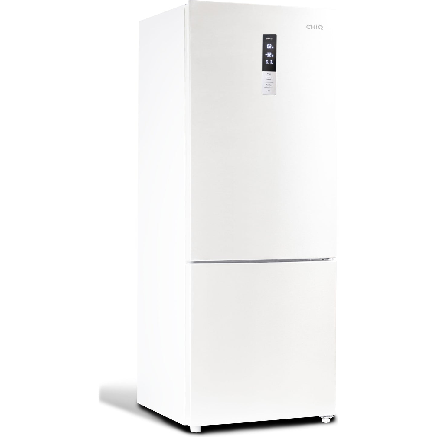 Chiq 396L White Bottom mount fridge