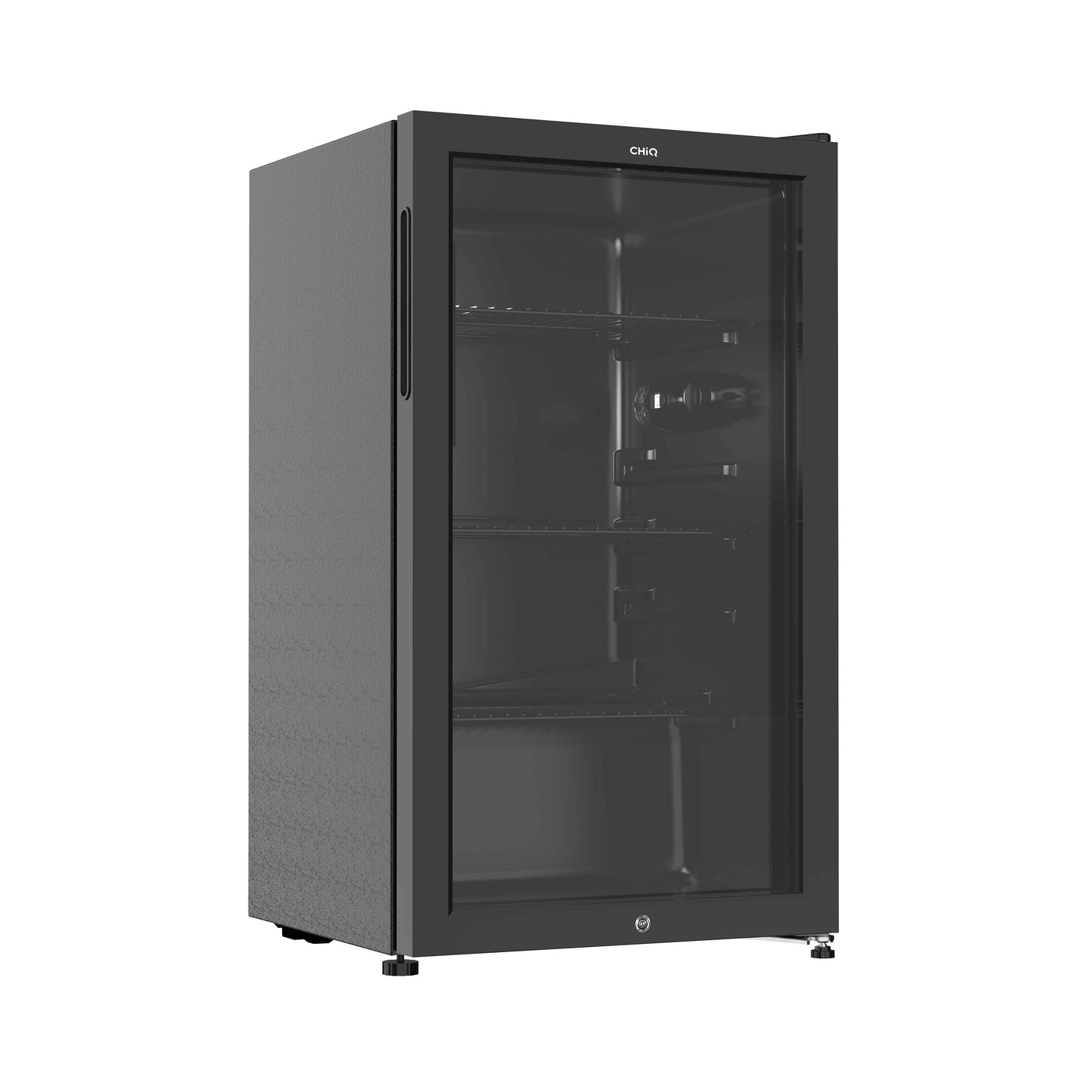 Chiq 94L Black beverage centre 85 cans