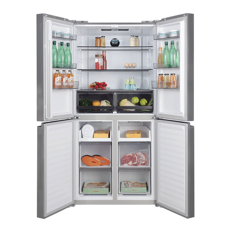 Chiq 503L Silver French Door fridge