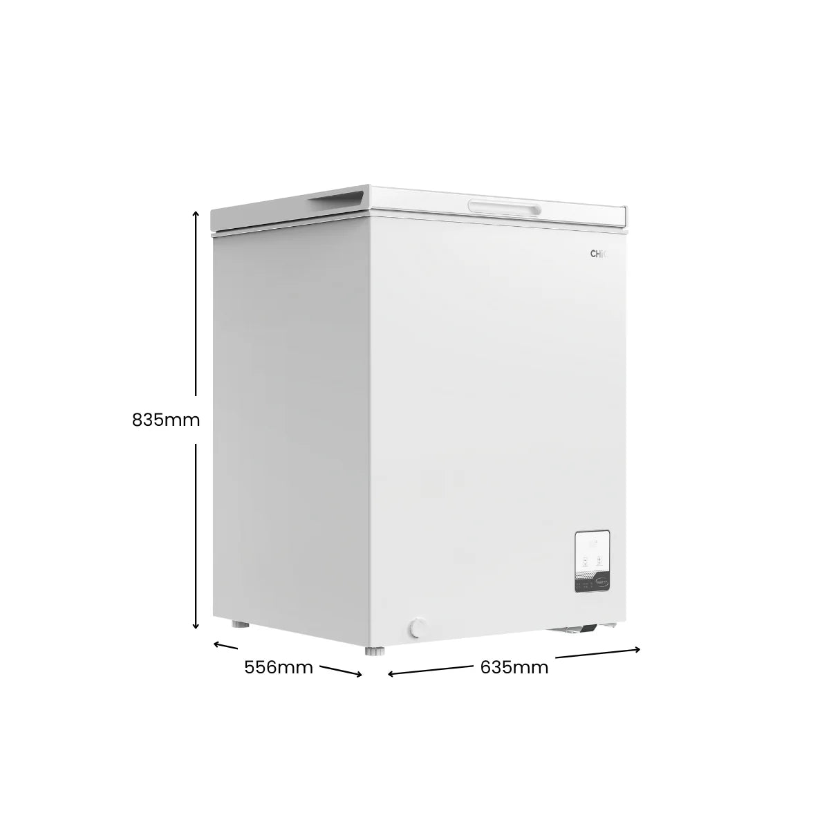 Chiq 142L Chest freezer hybrid