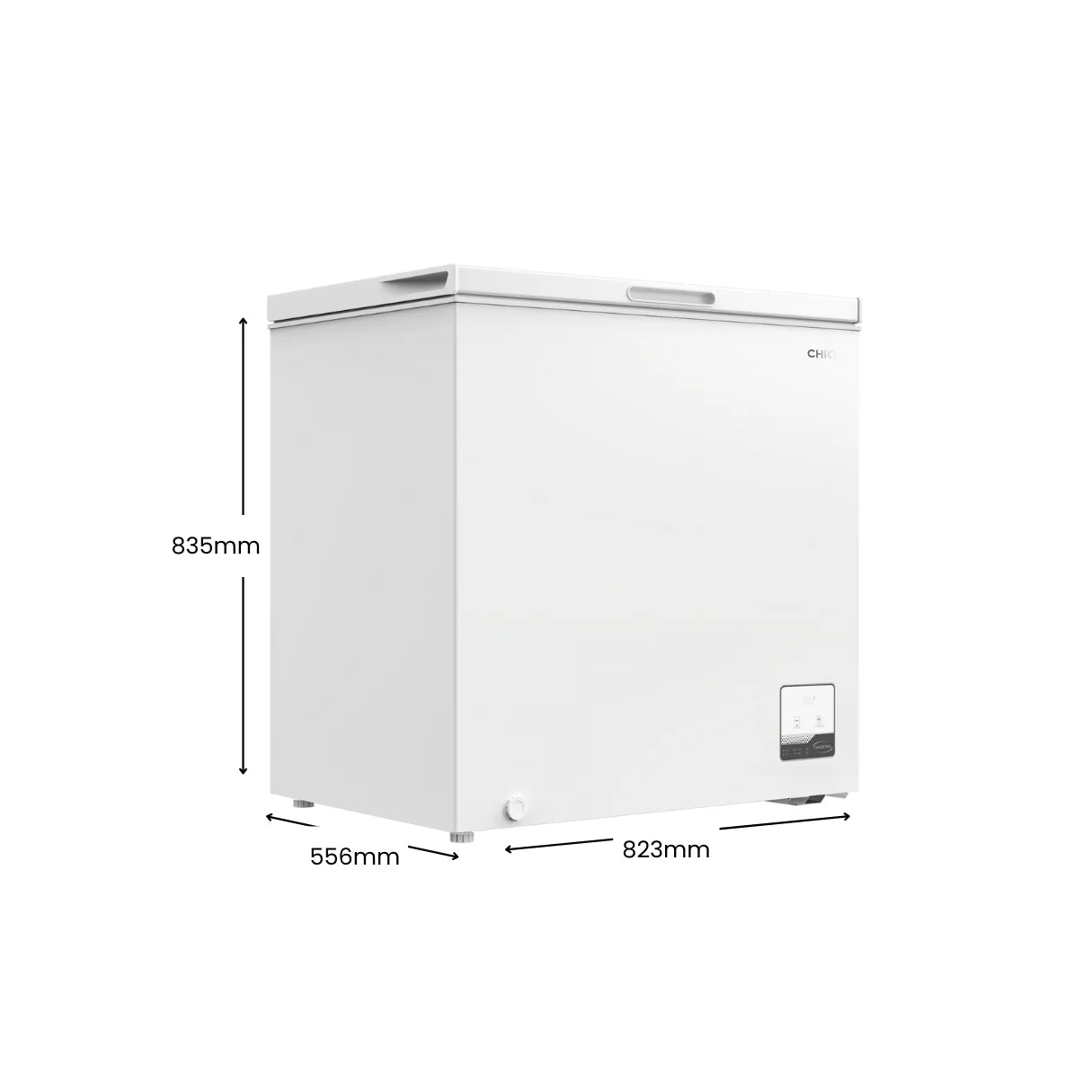 Chiq 199L Hybrid chest freezer