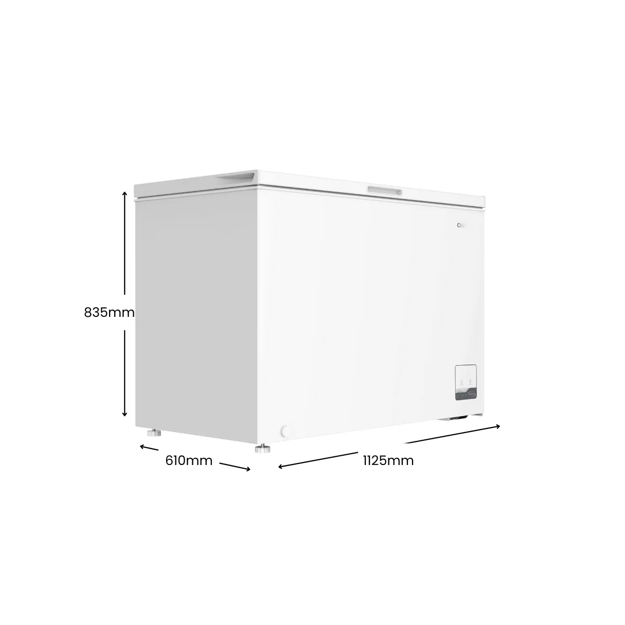 Chiq 299L Hybrid chest freezer