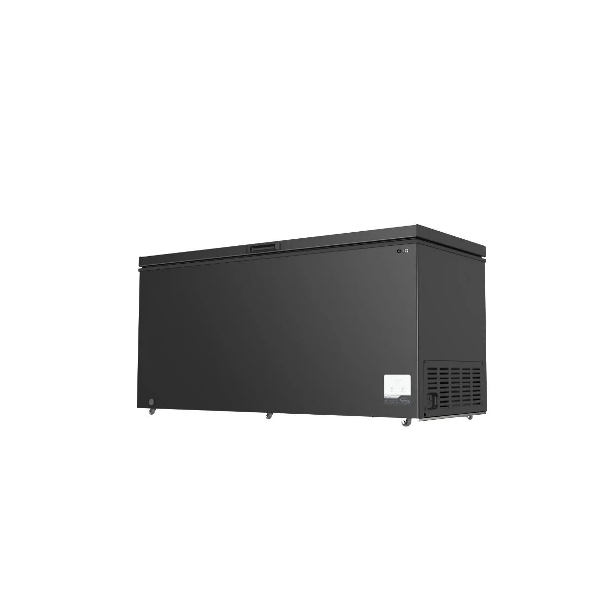Chiq 500L black hybrid chest freezer