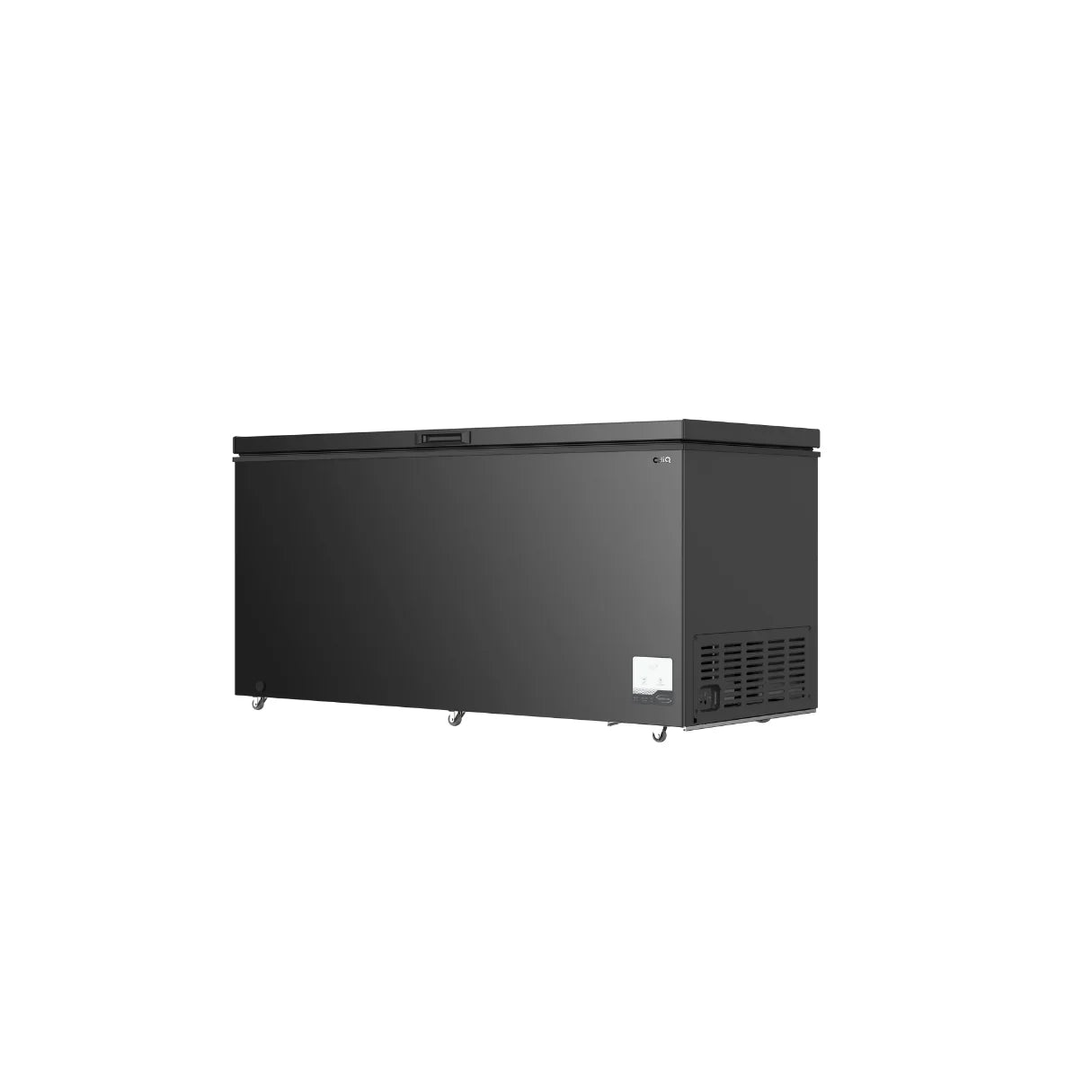 Chiq 500L black hybrid chest freezer