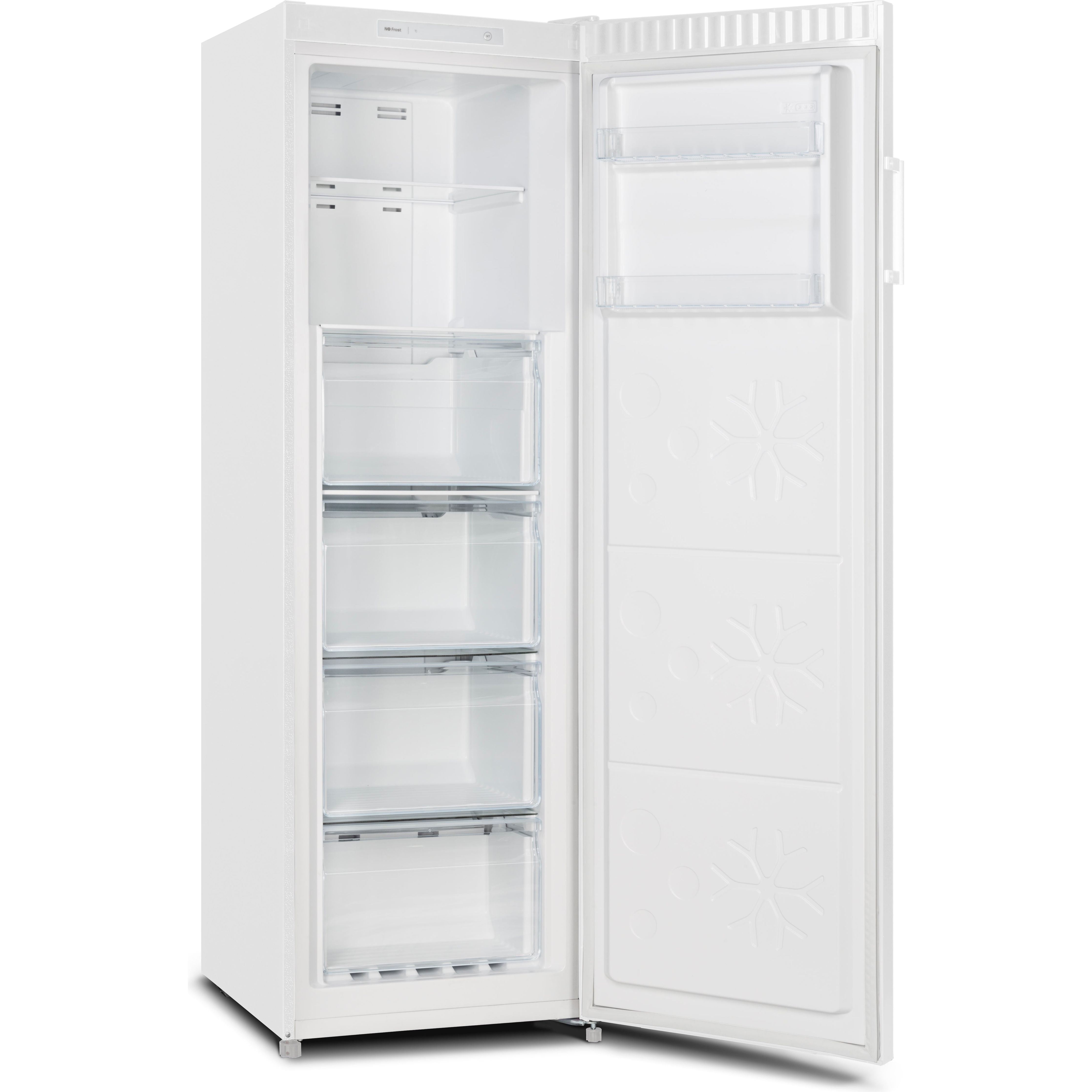 Chiq 206L White Frost free upright freezer