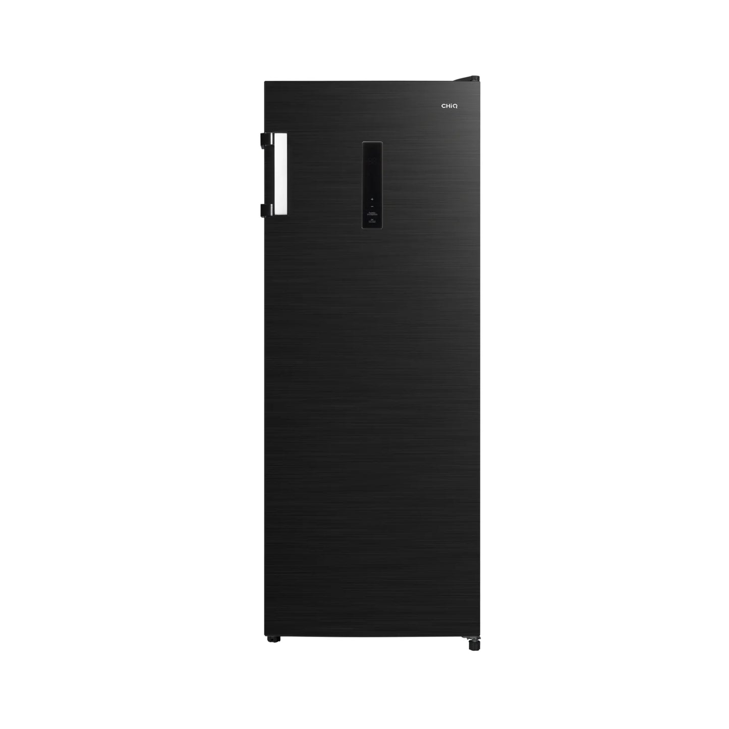 Chiq 166L Hybrid Fridge / Freezer Black Steel