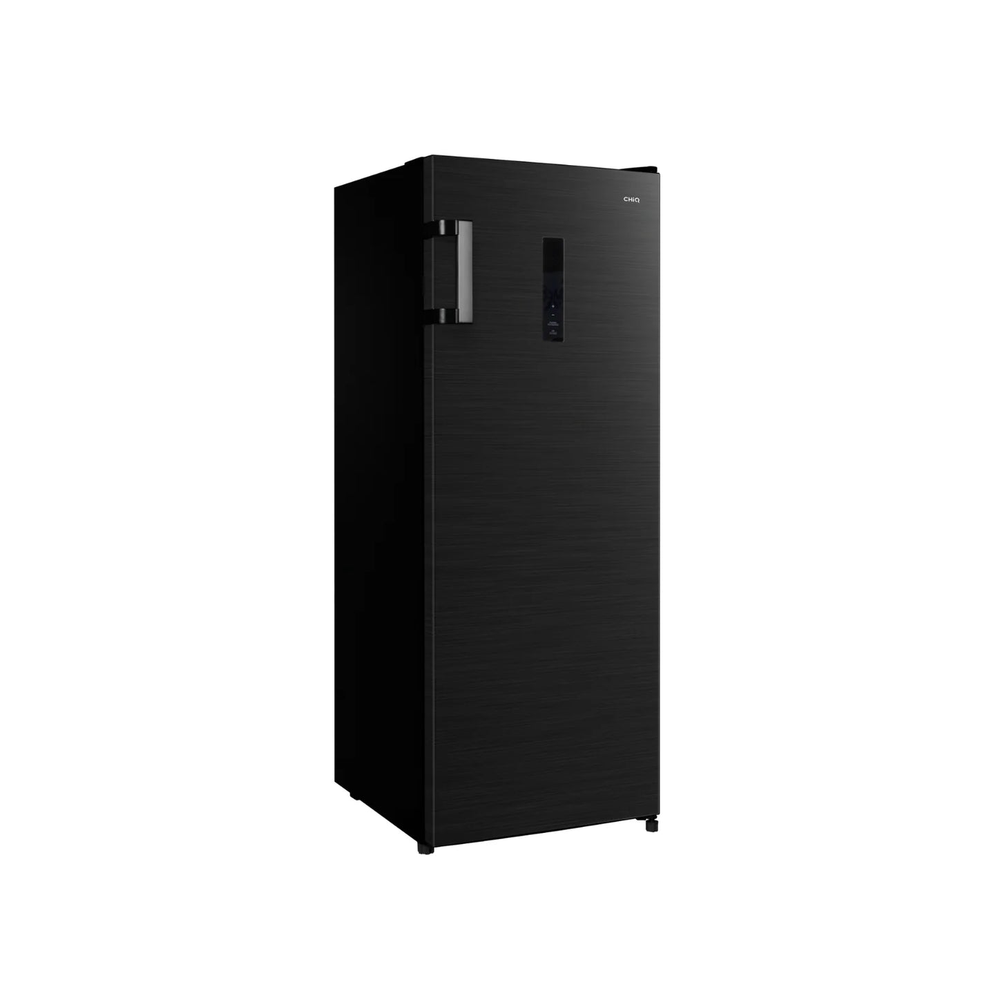 Chiq 166L Hybrid Fridge / Freezer Black Steel