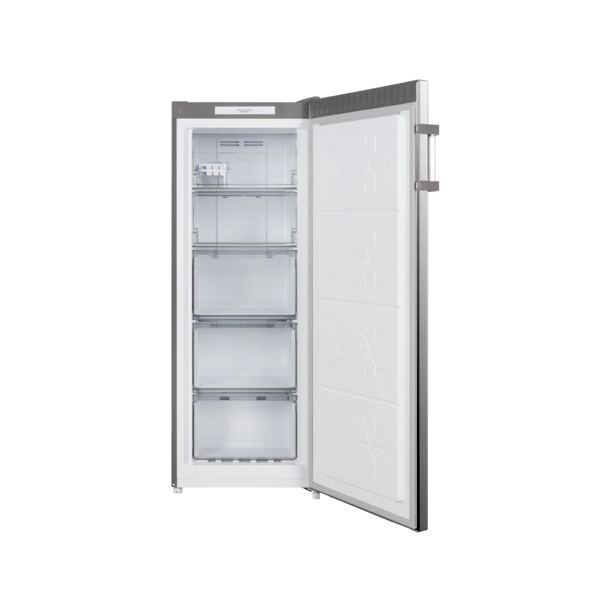 Chiq 166L Stainless Steel upright hybrid freezer
