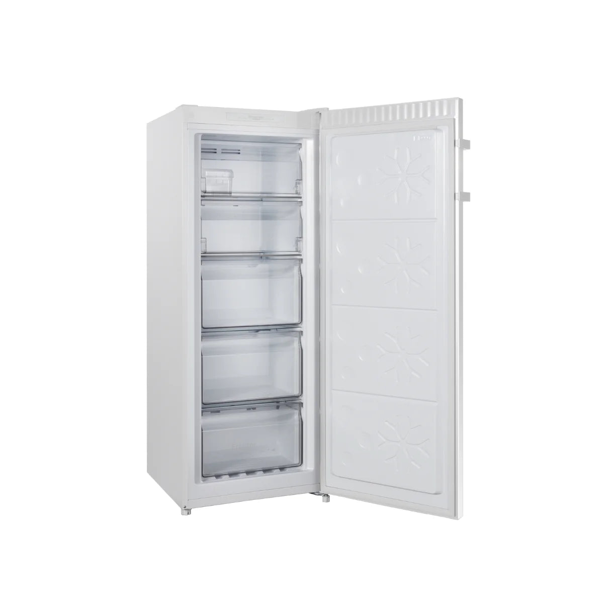 Chiq 166L white upright freezer/fridge hybrid
