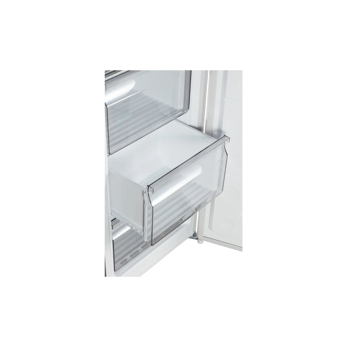 Chiq 166L white upright freezer/fridge hybrid