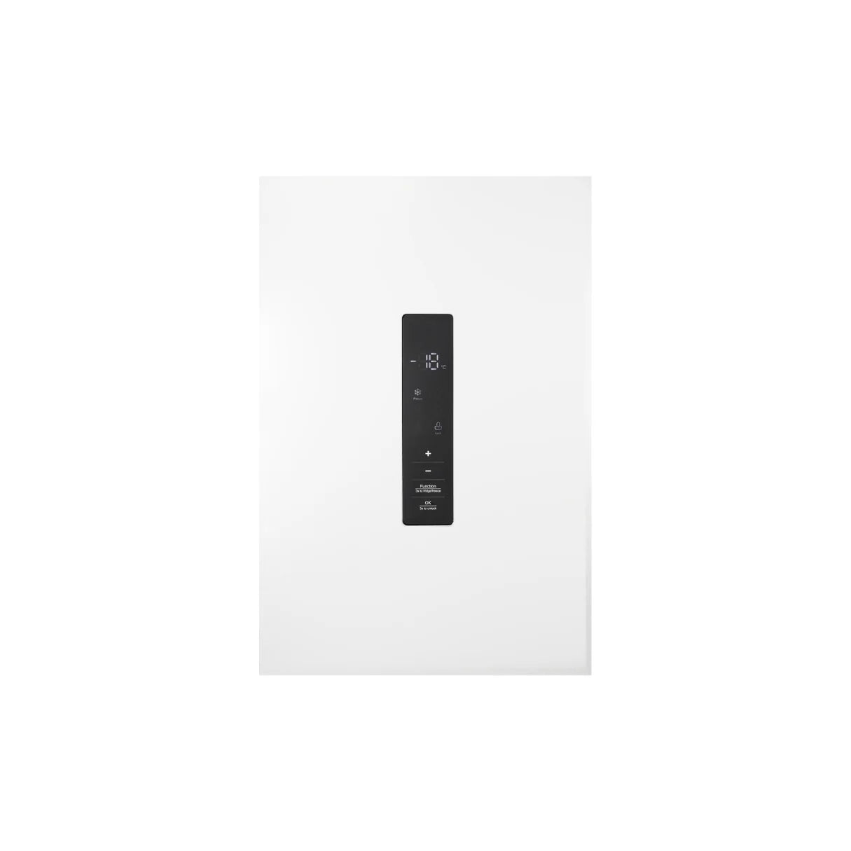 Chiq 166L white upright freezer/fridge hybrid