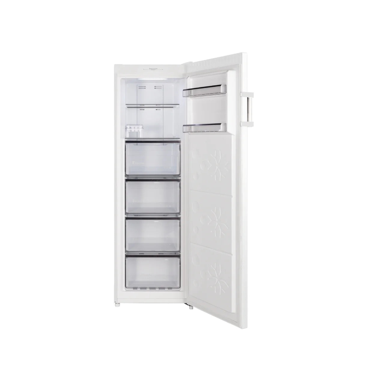 Chiq 206L white upright freezer / fridge hybrid
