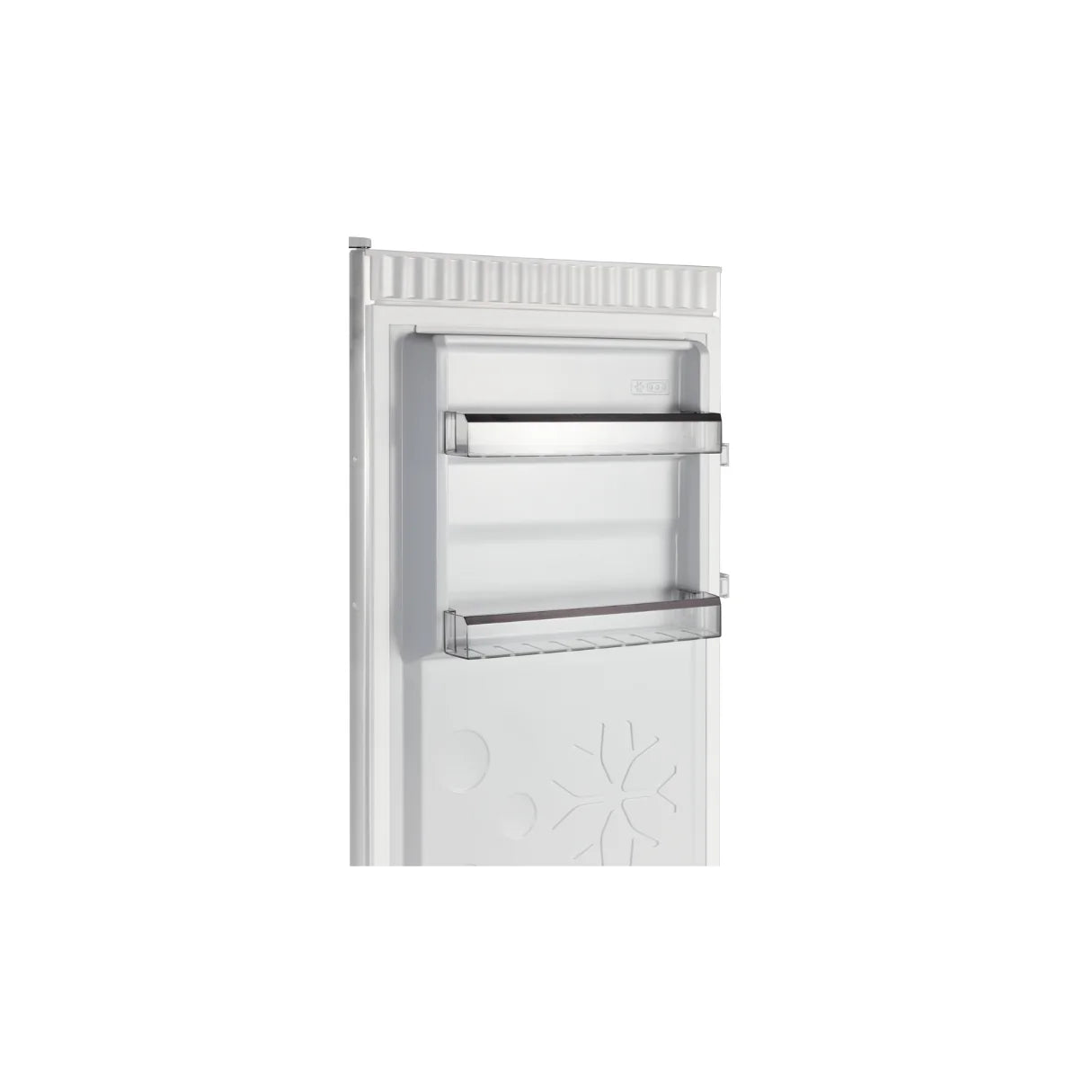 Chiq 206L white upright freezer / fridge hybrid