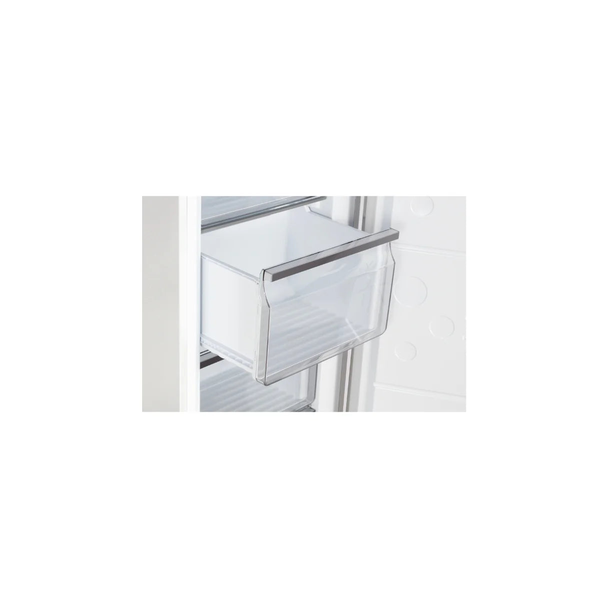 Chiq 206L white upright freezer / fridge hybrid