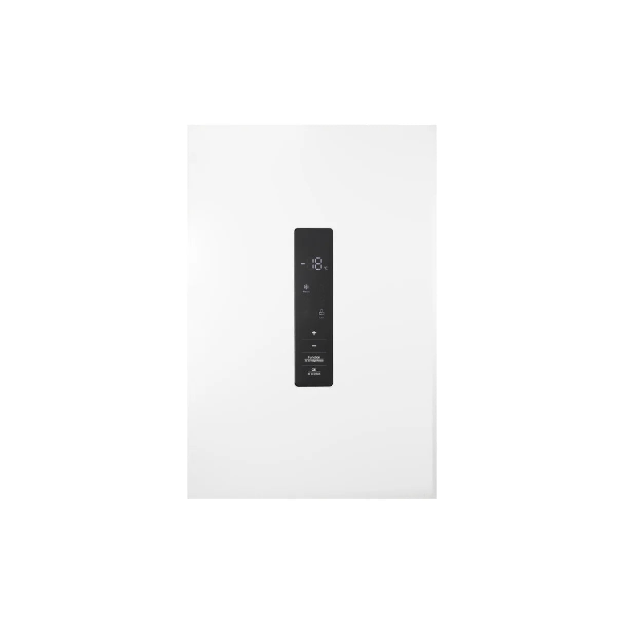 Chiq 206L white upright freezer / fridge hybrid
