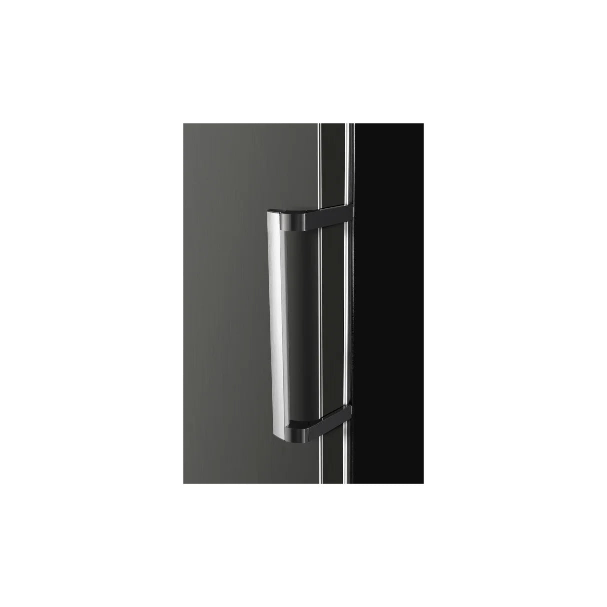 Chiq 380L CSH379NBSL5 Upright freezer Black Steel left hinge