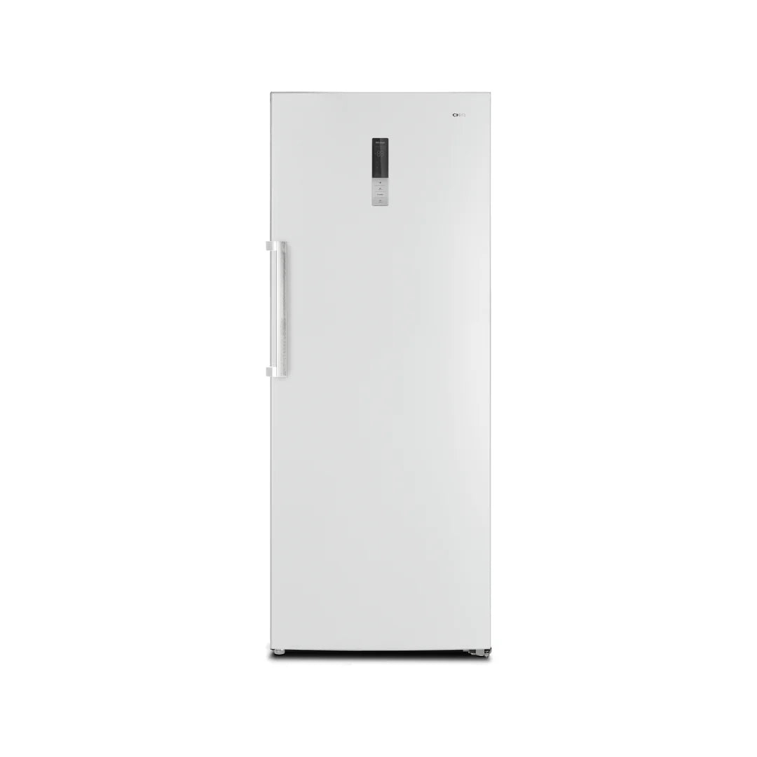 Chiq 380L Upright freezer White Right hinge