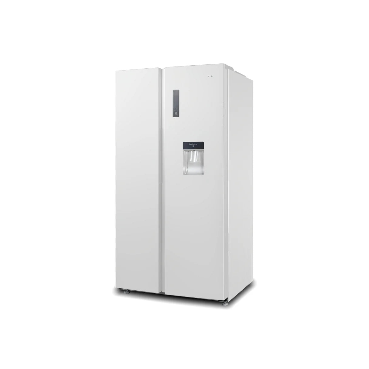 Chiq 559L Side by Side fridge with water dispenser White