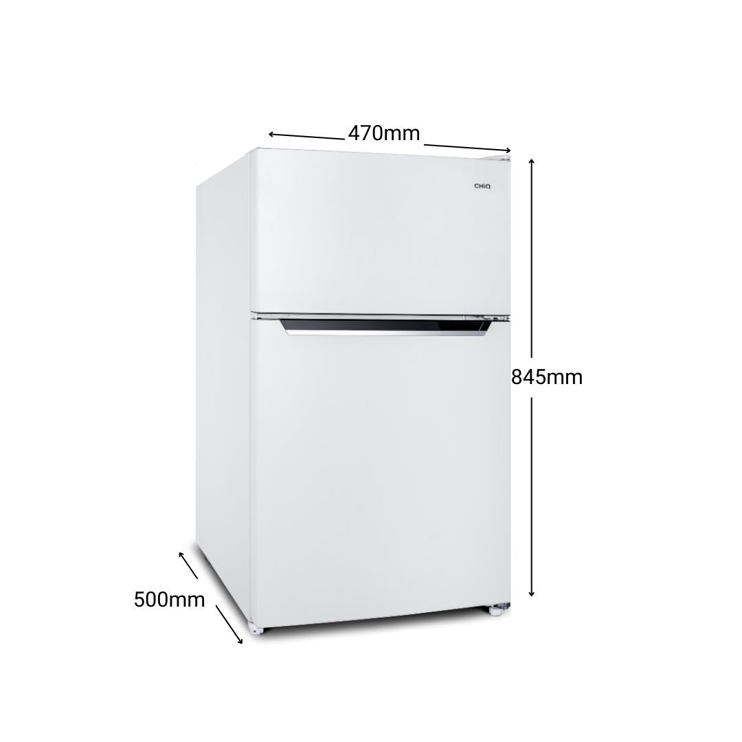 Chiq 86L White Bar fridge