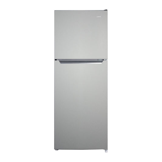 Chiq 202L Silver top mount fridge