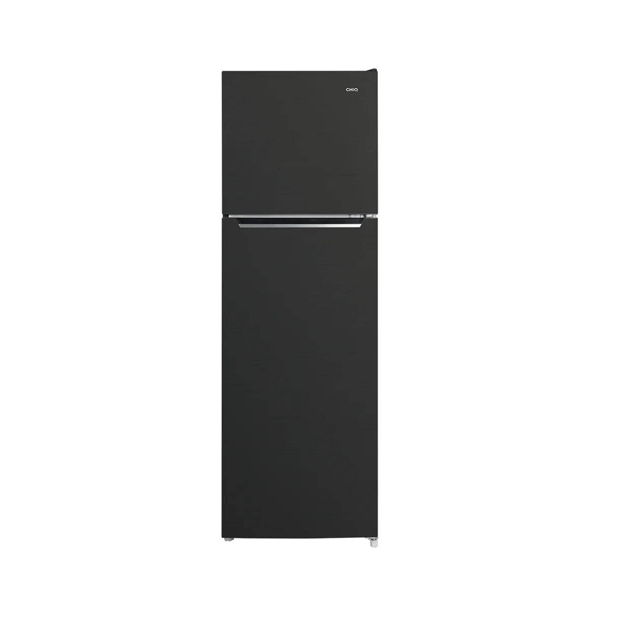 Chiq Black 255L top mount fridge
