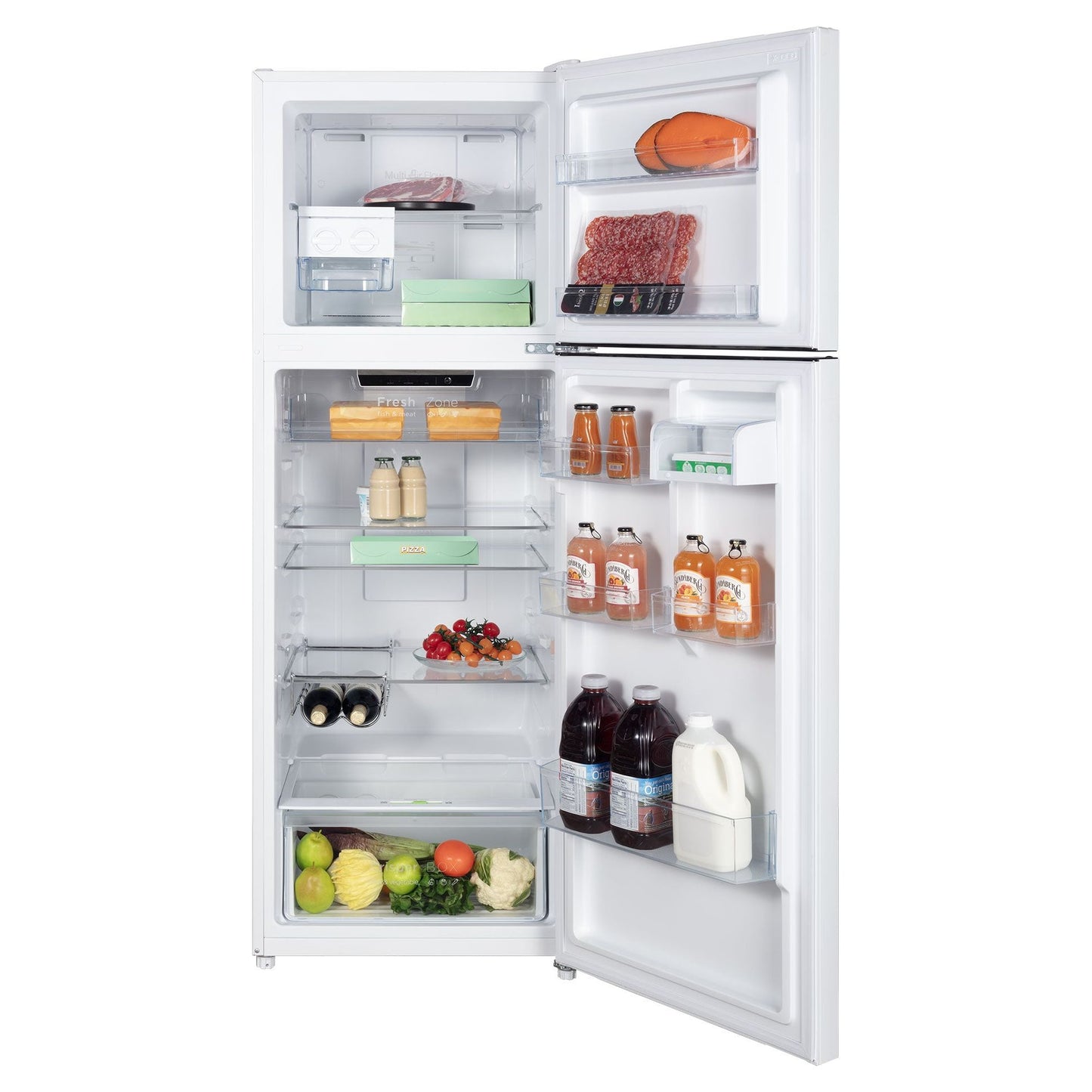 Chiq 348L White top mount fridge