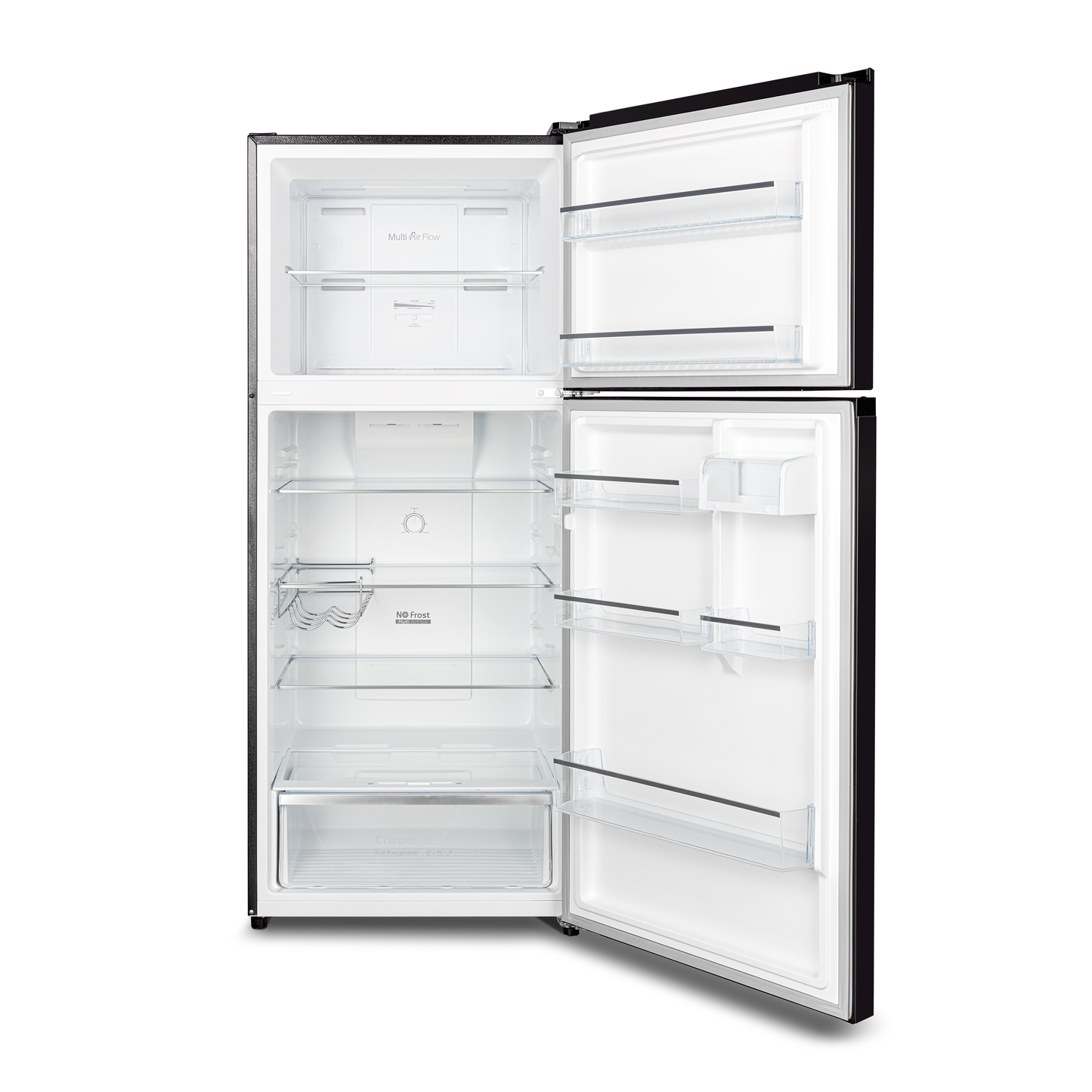 Chiq 410L Black Top mount fridge