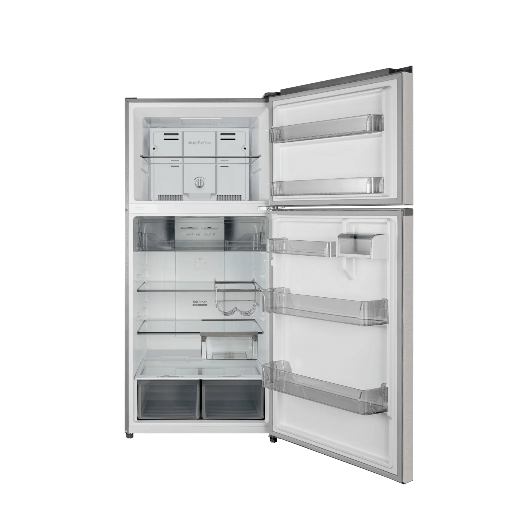 Chiq 515L Top Mount fridge Stainless Steel