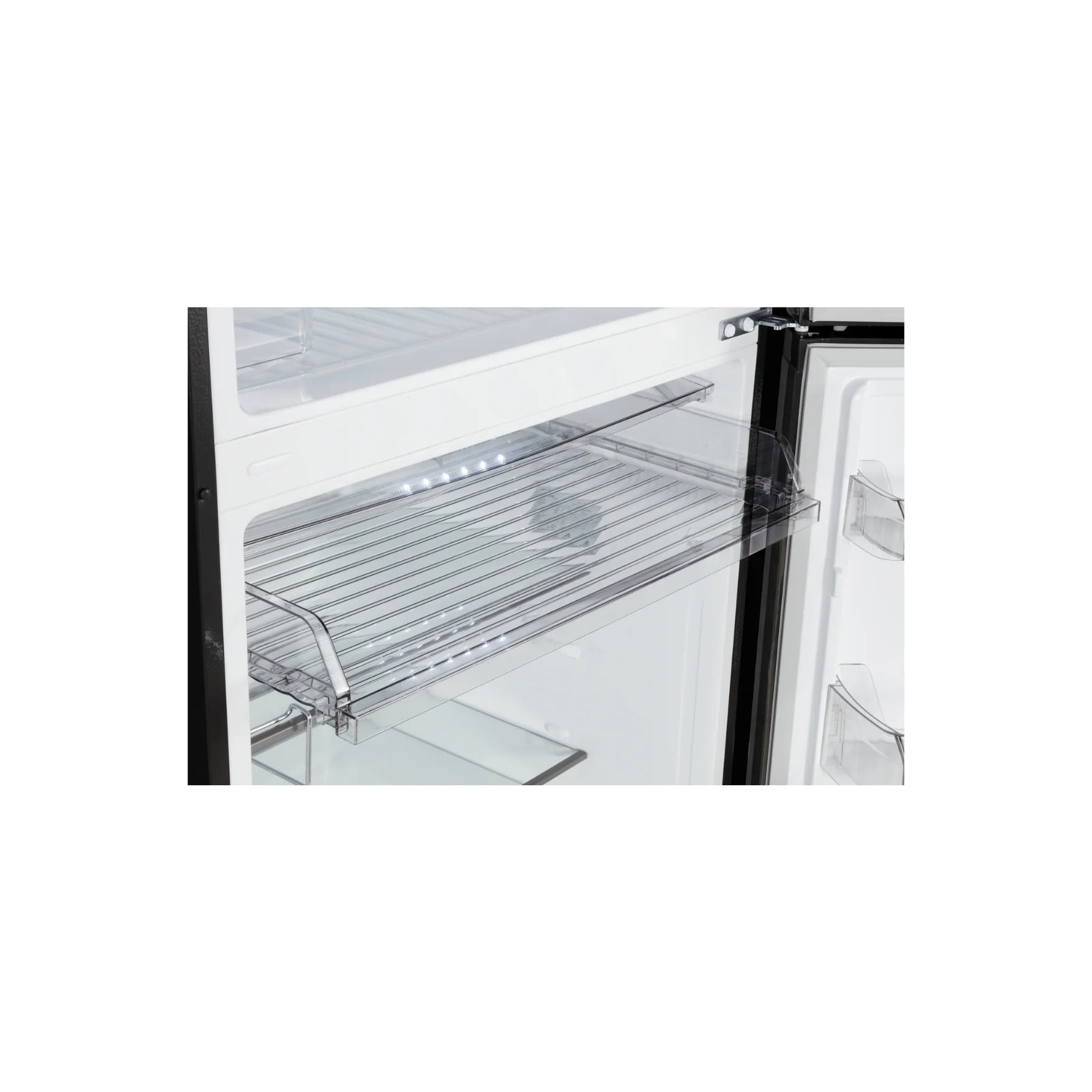 Chiq 515L Top Mount fridge Black Steel