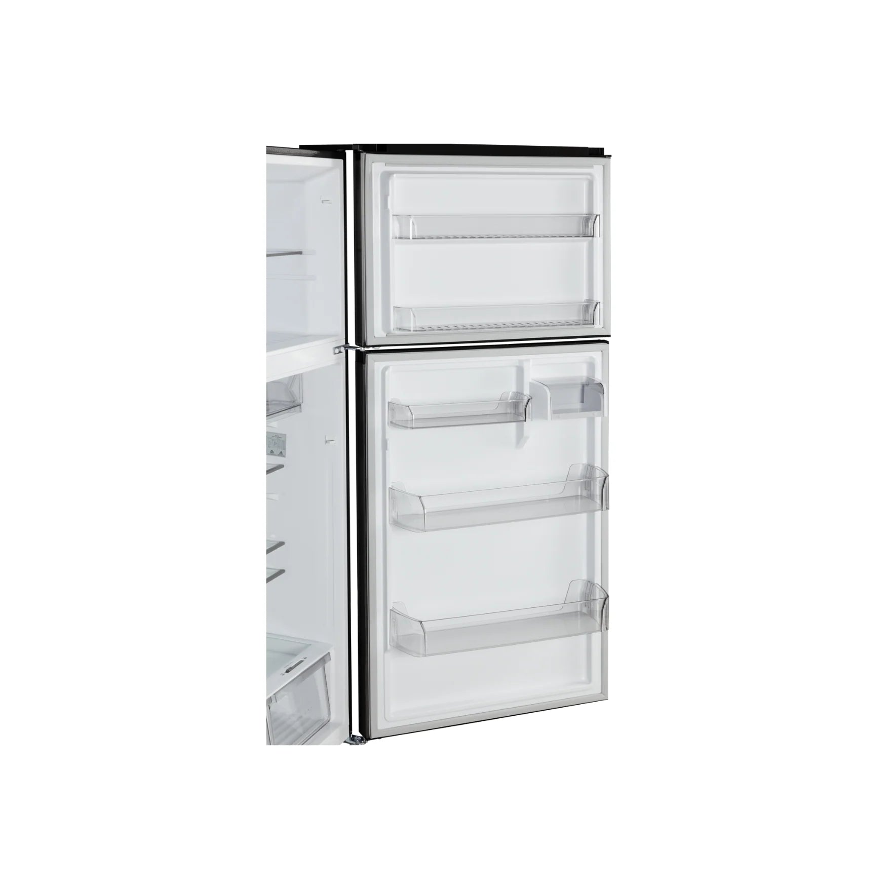 Chiq 515L Top Mount fridge Black Steel