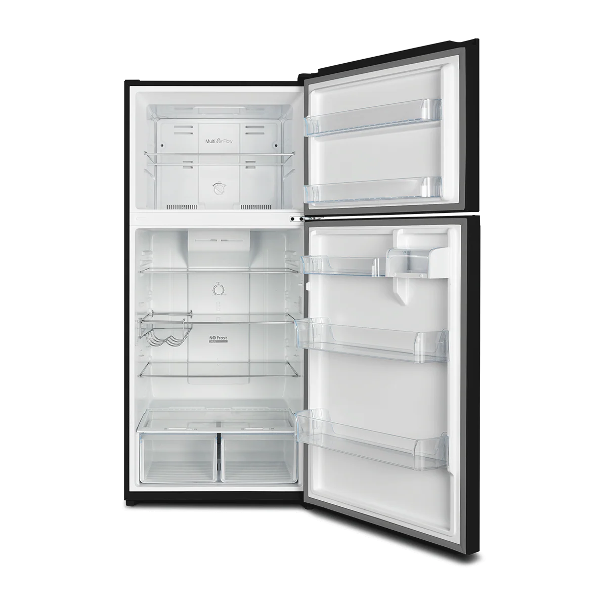 Chiq 515L Top Mount fridge Black