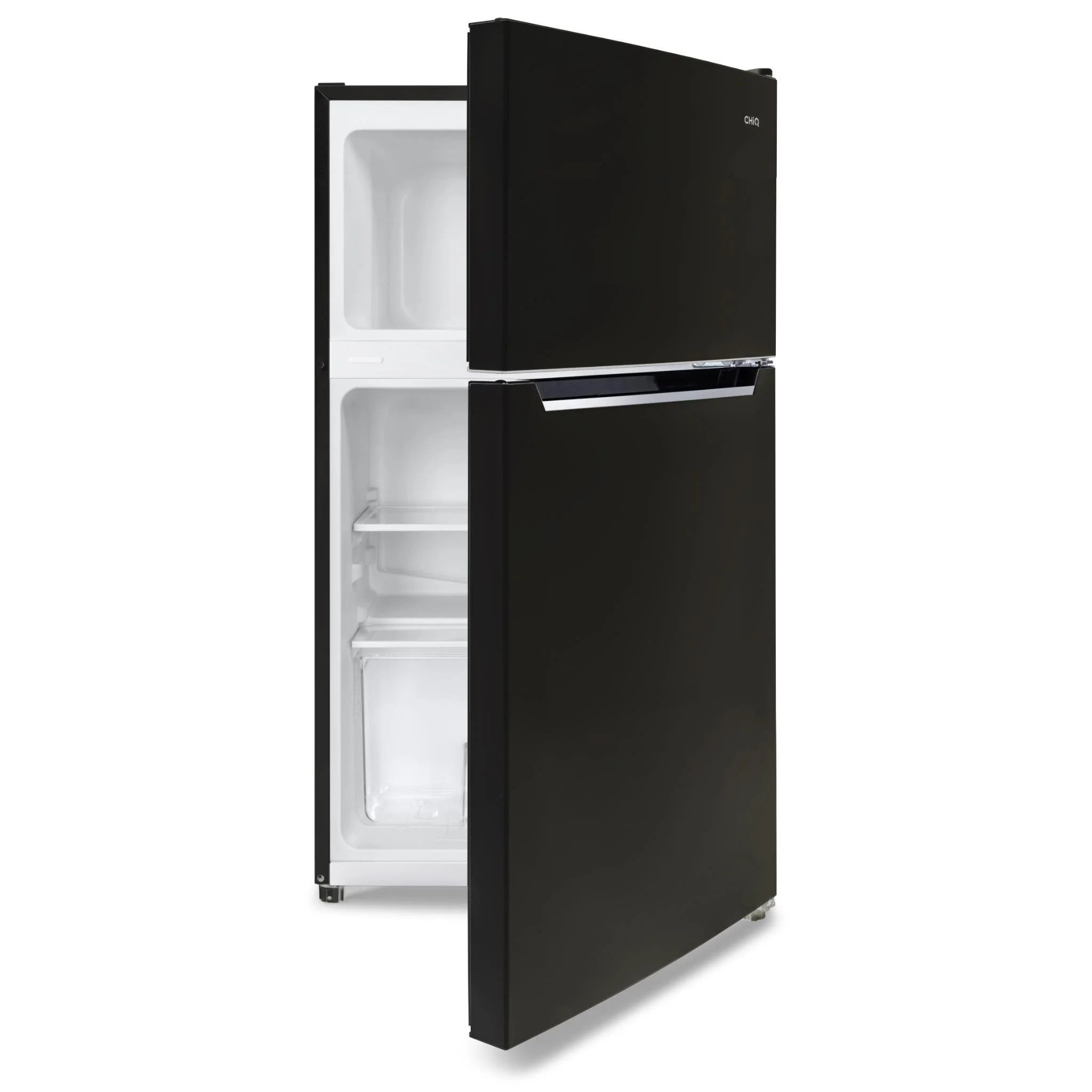 Chiq 86L Two door Bar Fridge Black