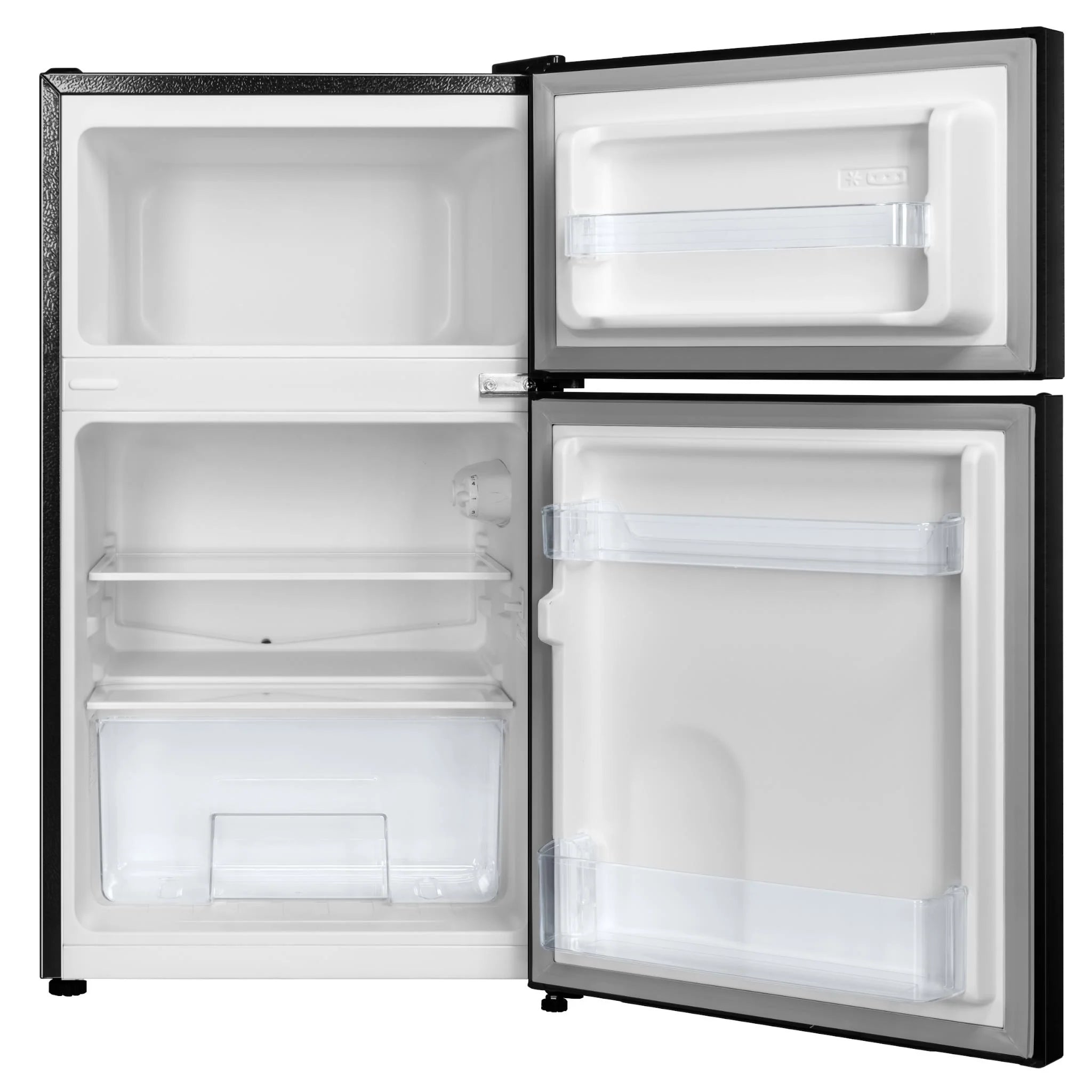 Chiq 86L Two door Bar Fridge Black