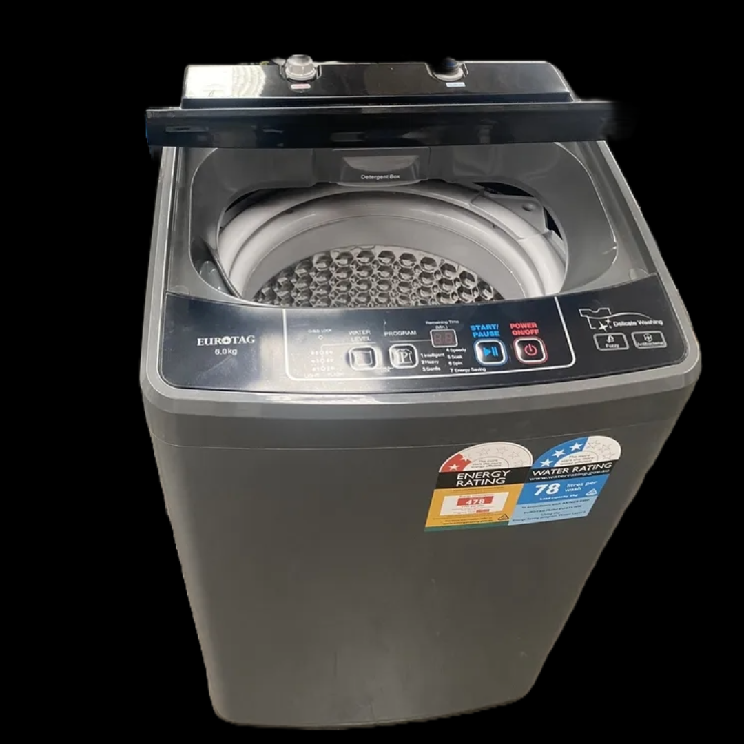Eurotag 6Kg top loader washing machine