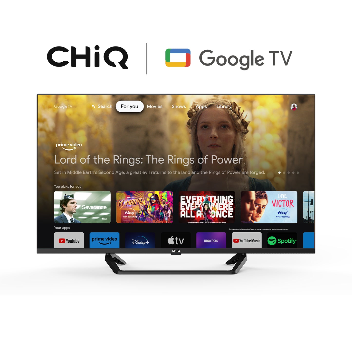 Chiq 40" LED Full HD Google Tv