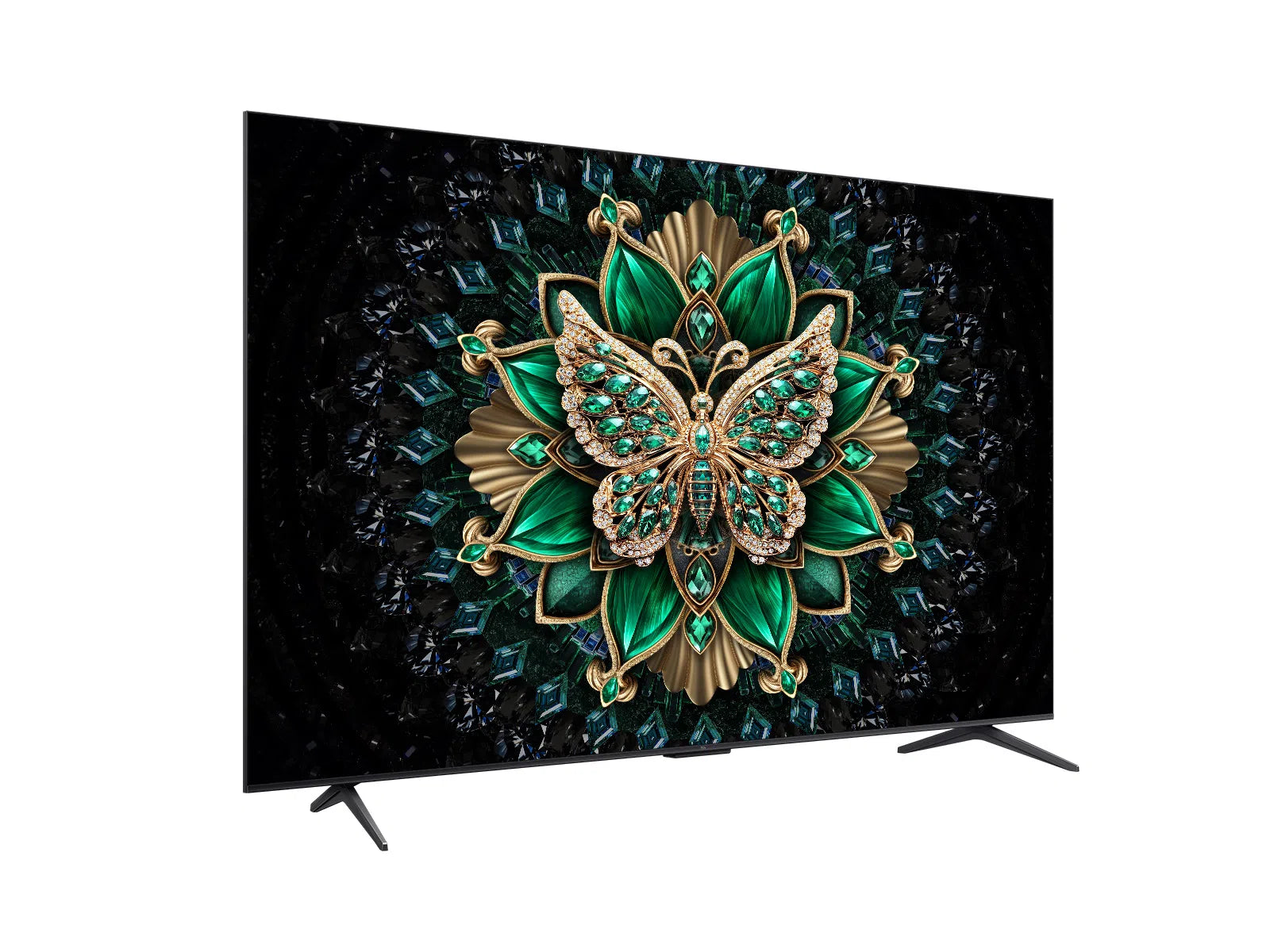 TCL 75C6K - 75 inch Premium QD-Mini LED Google Tv - Ceritified refurbished