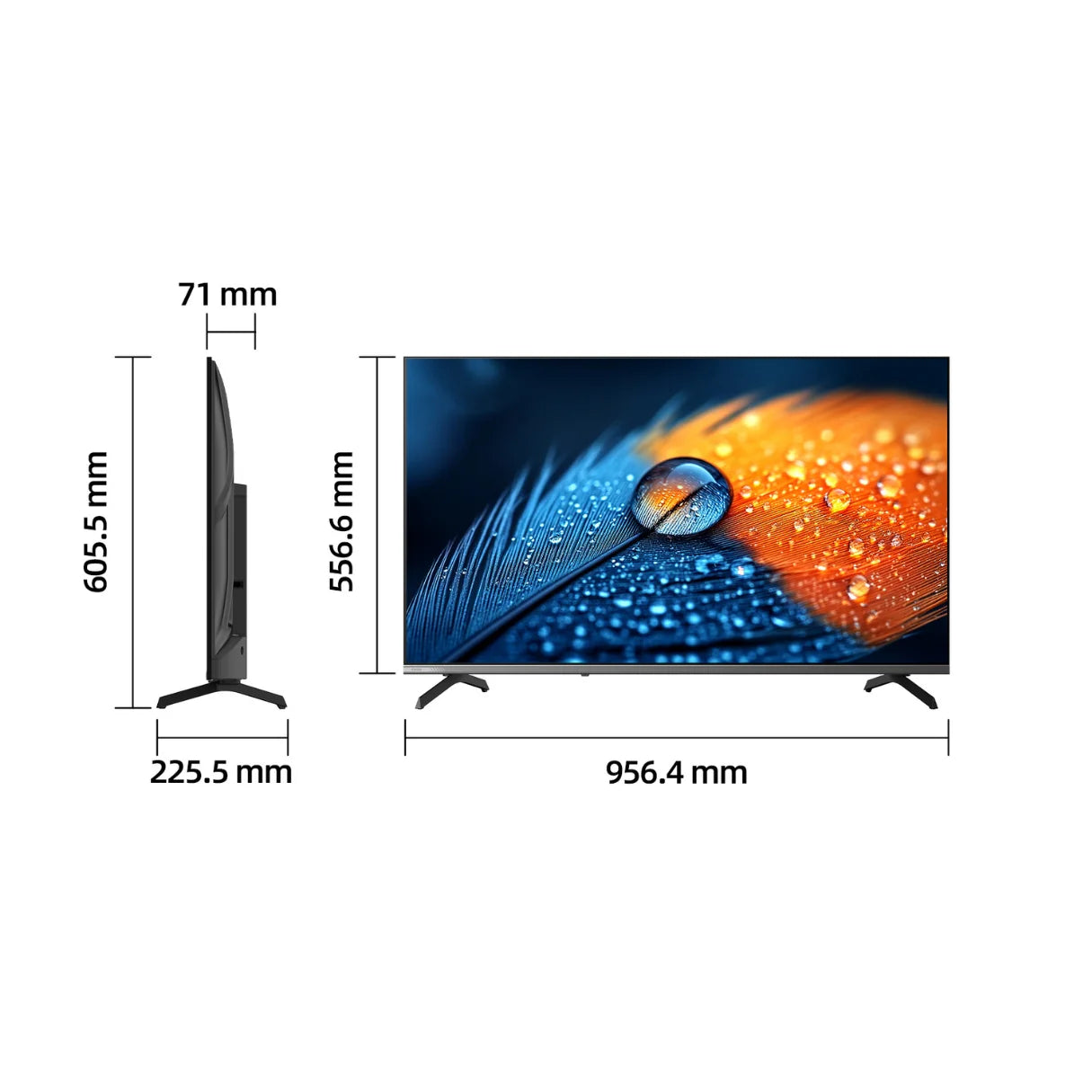 Chiq 43" QLED tv
