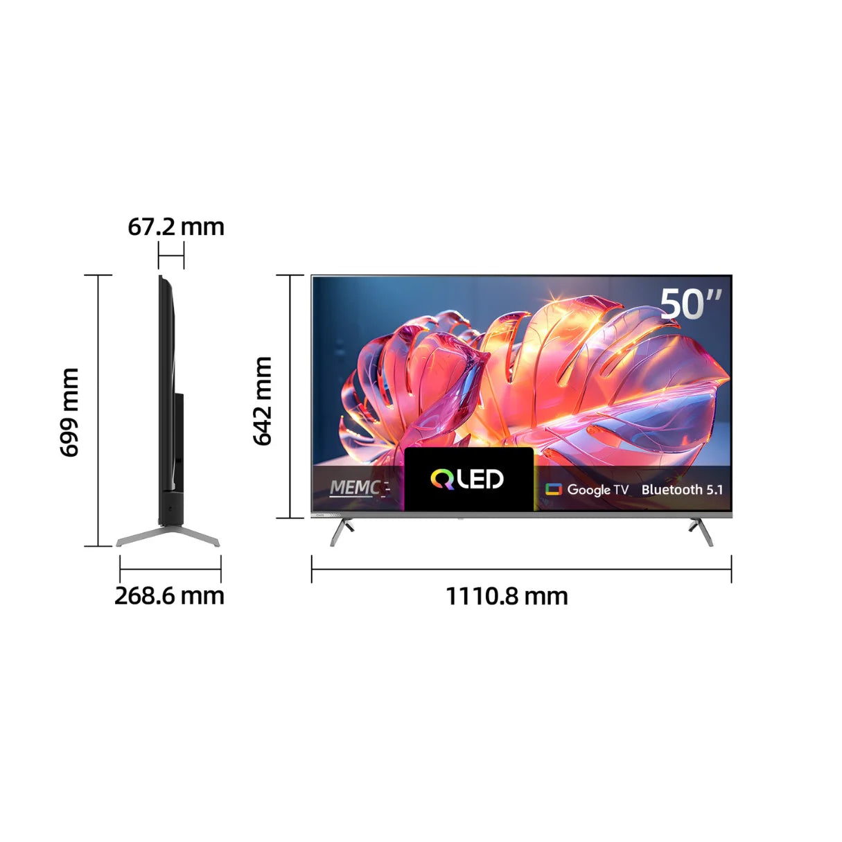 Chiq 50" QLED tv