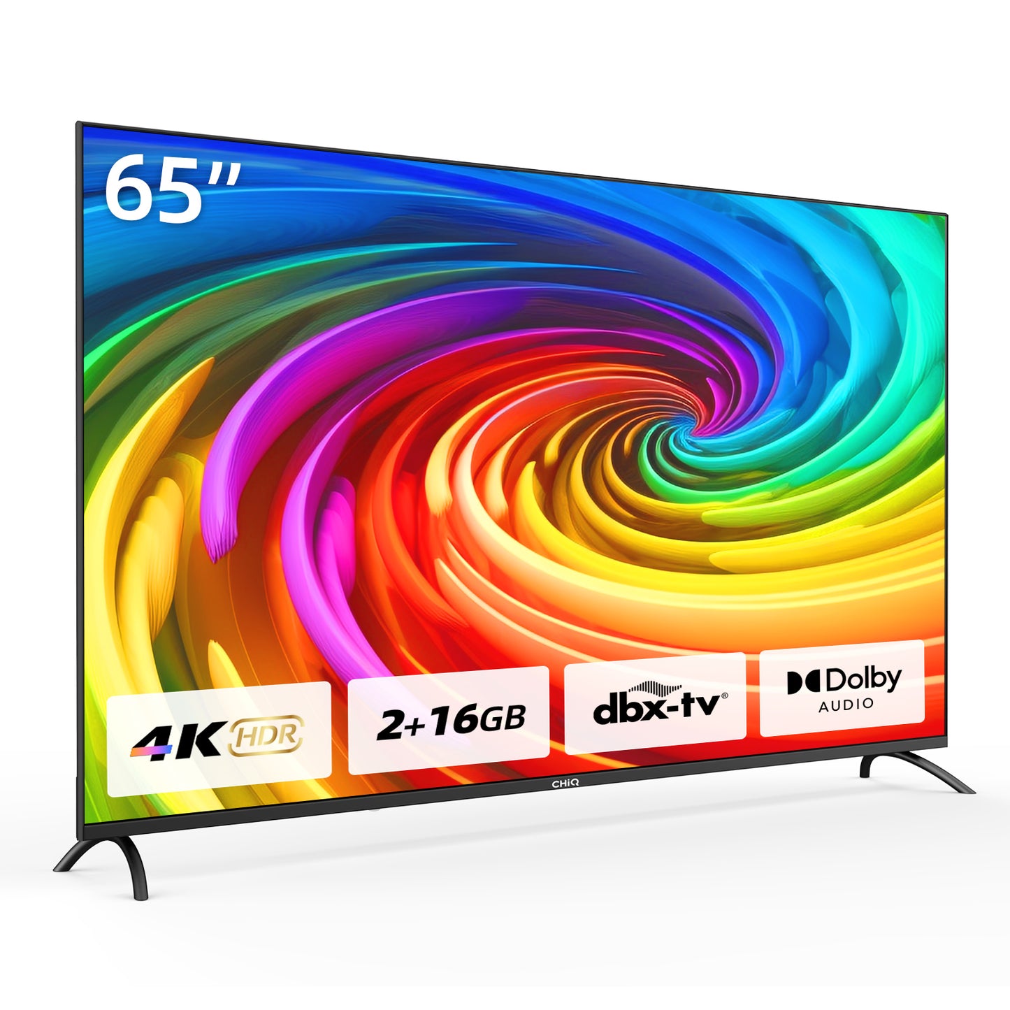 Chiq 65" LED 4K UHD Google Tv