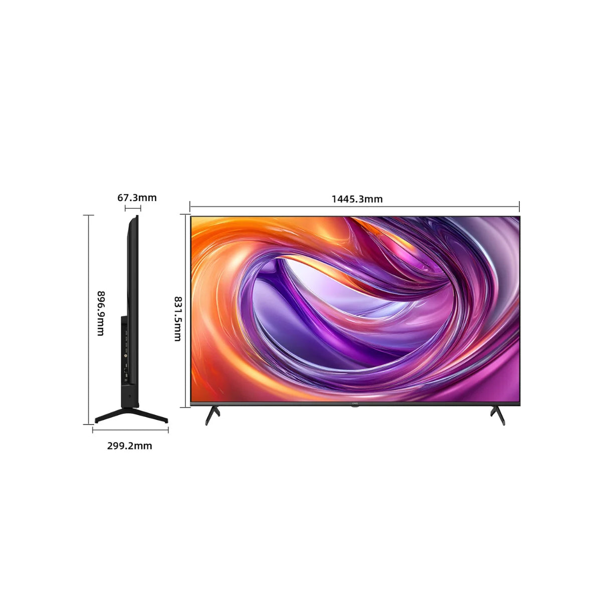 Chiq 65-inch 4K UHD Google tv