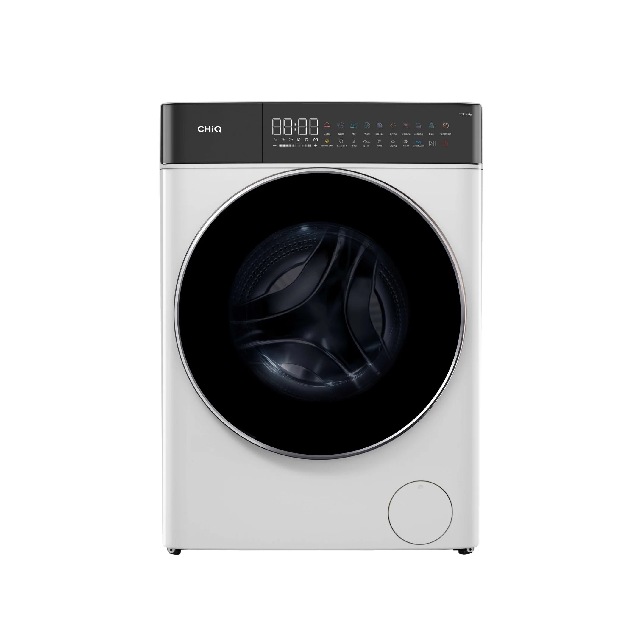 Chiq 10Kg Front load Washer & Dryer White