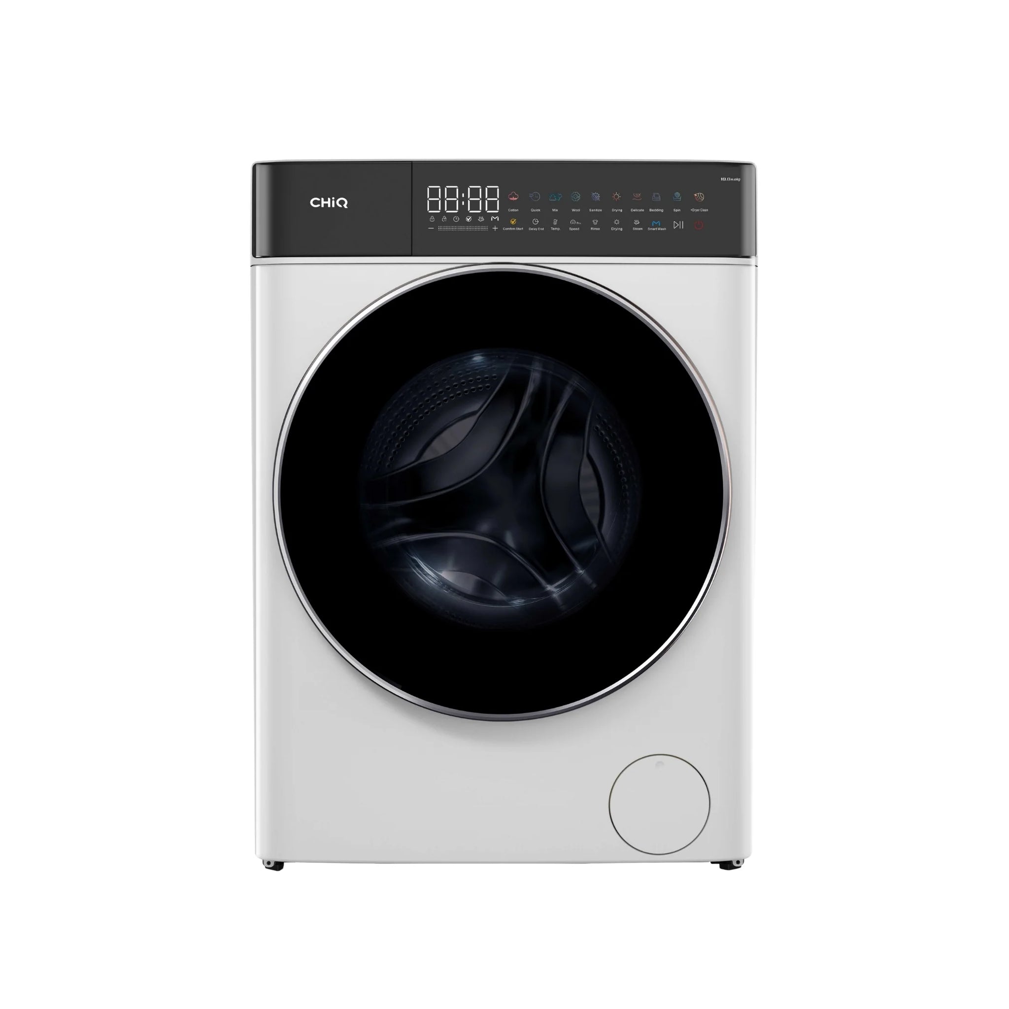Chiq 10Kg Front load Washer & Dryer White