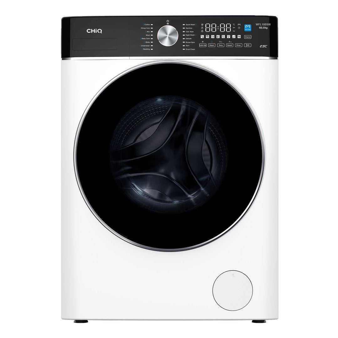 Chiq 10Kg Front load Washing machine White