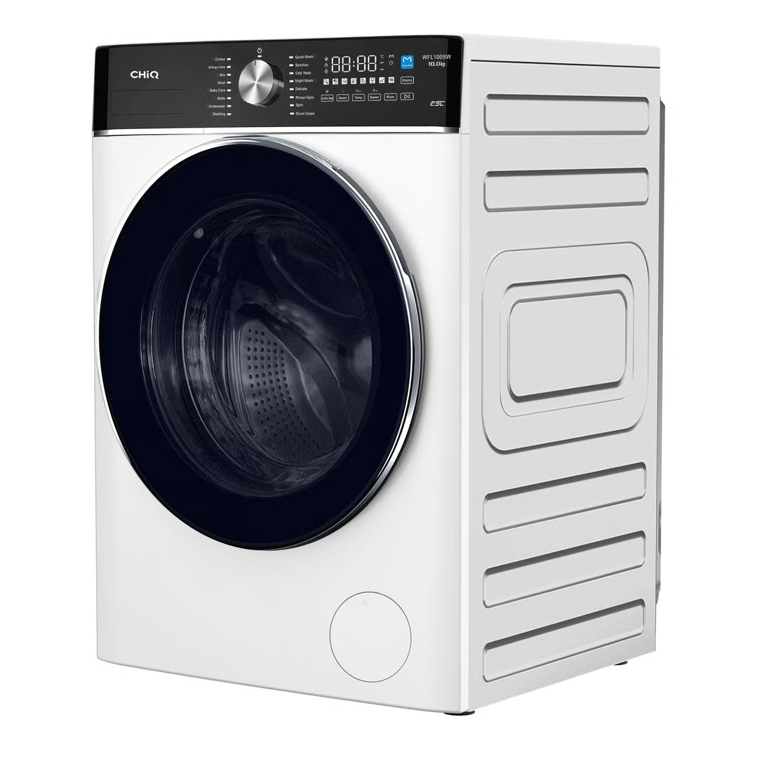 Chiq 10Kg Front load Washing machine White