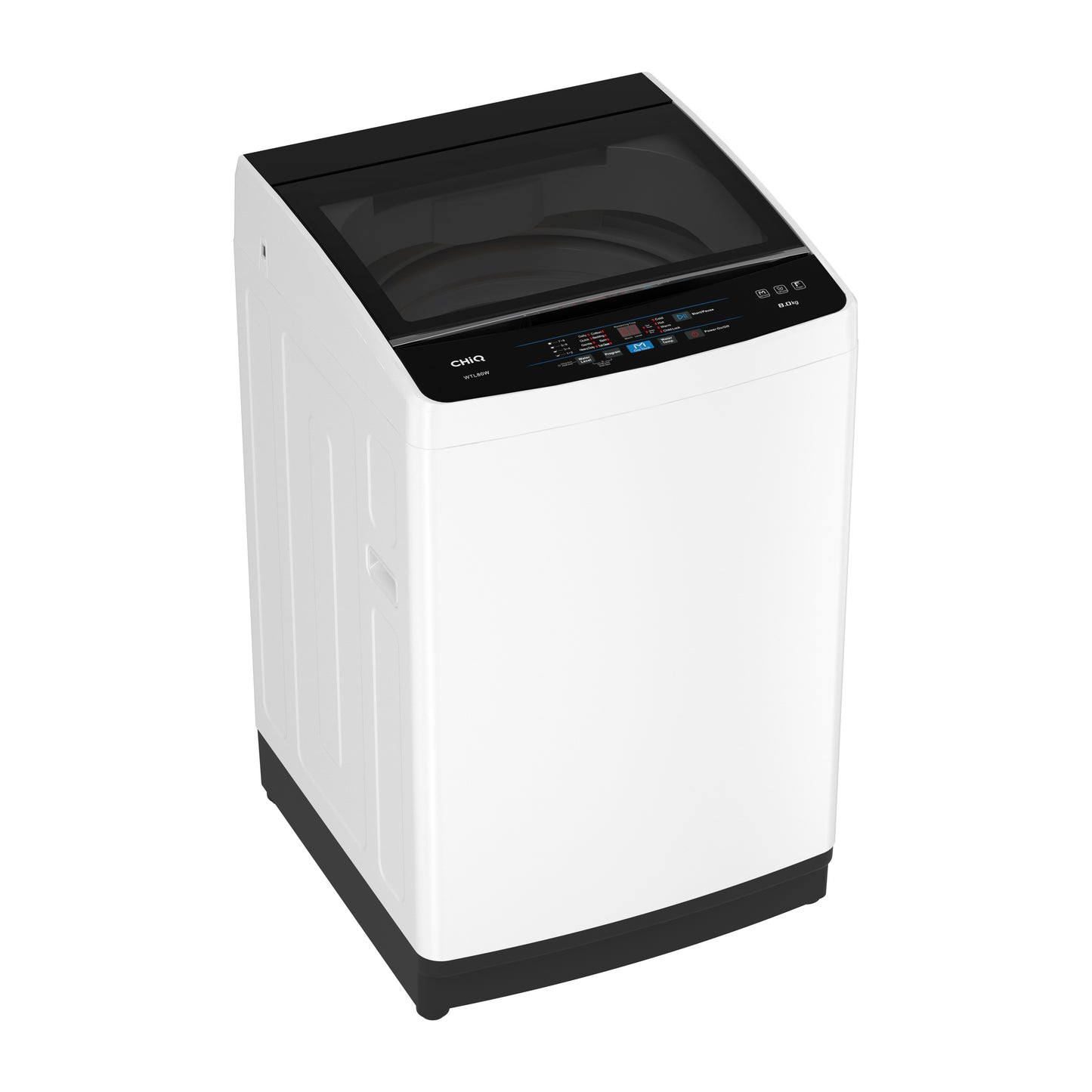 Chiq 8KG White top loader washing machine