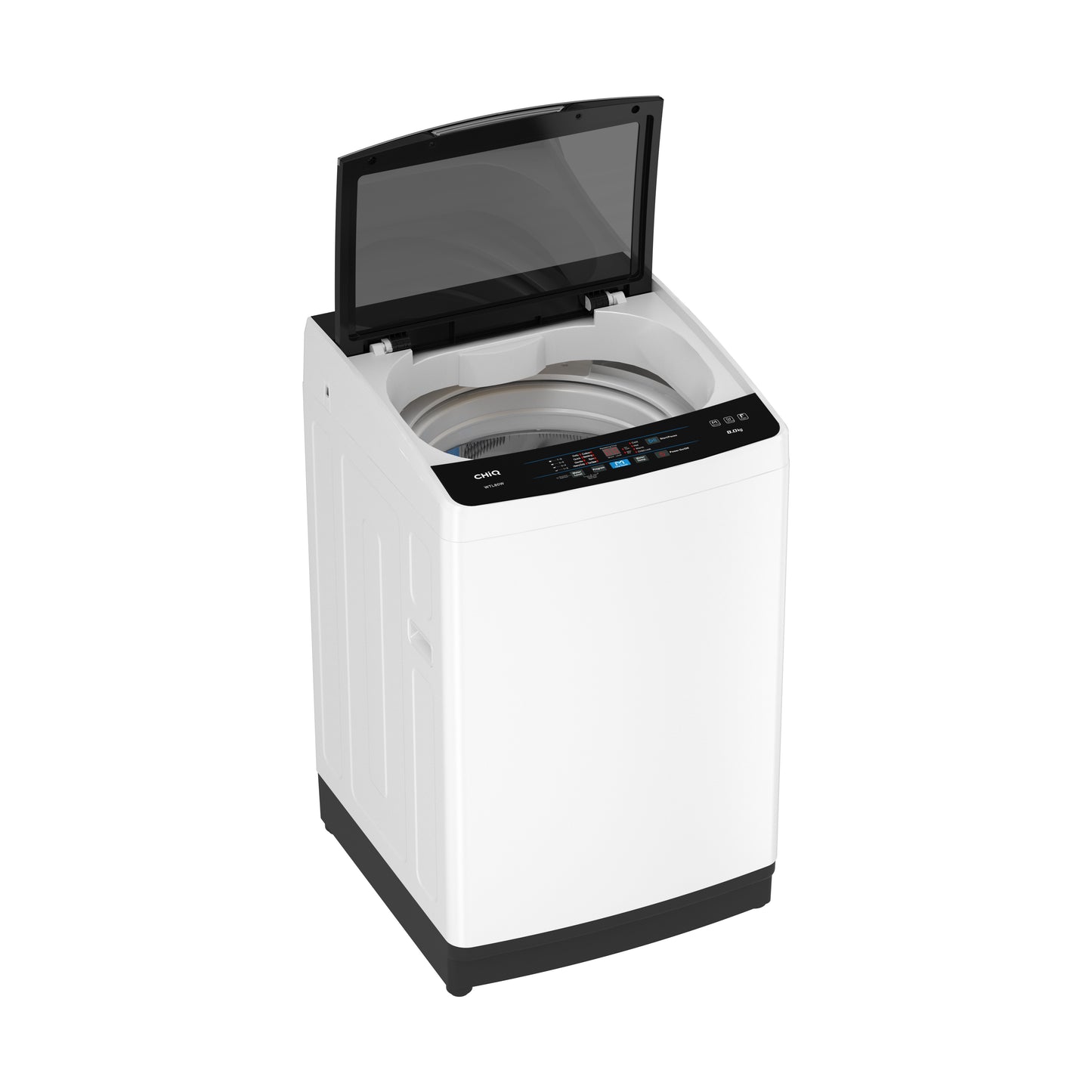 Chiq 8KG White top loader washing machine