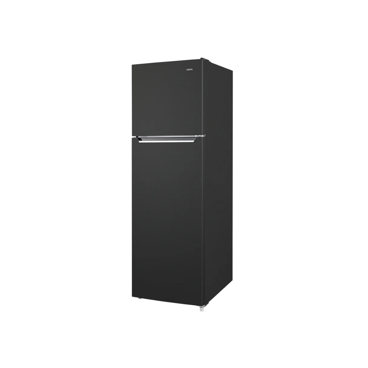 Chiq Black 255L top mount fridge