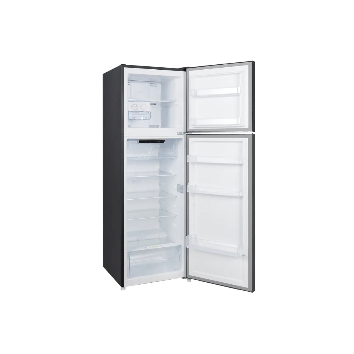 Chiq Black 255L top mount fridge